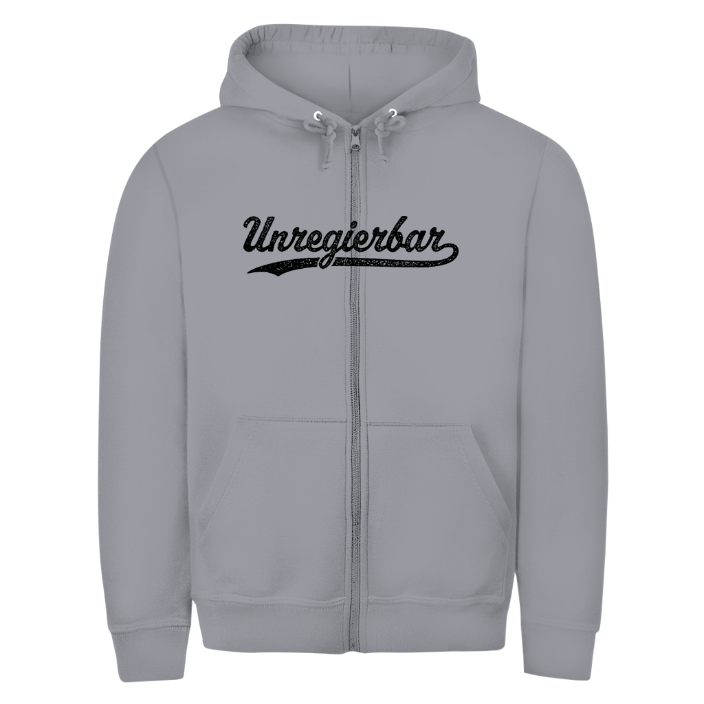 Herren Zipper Hoodie Unregierbar