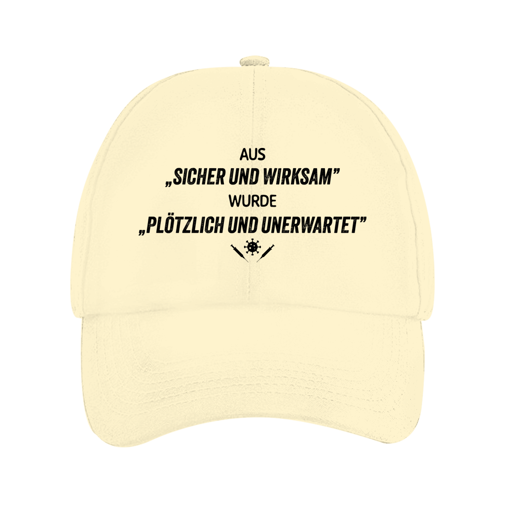 Dad Cap Plötzlich und unerwartet
