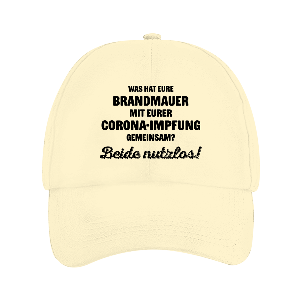 Cap Brandmauer und Corona-Impfung