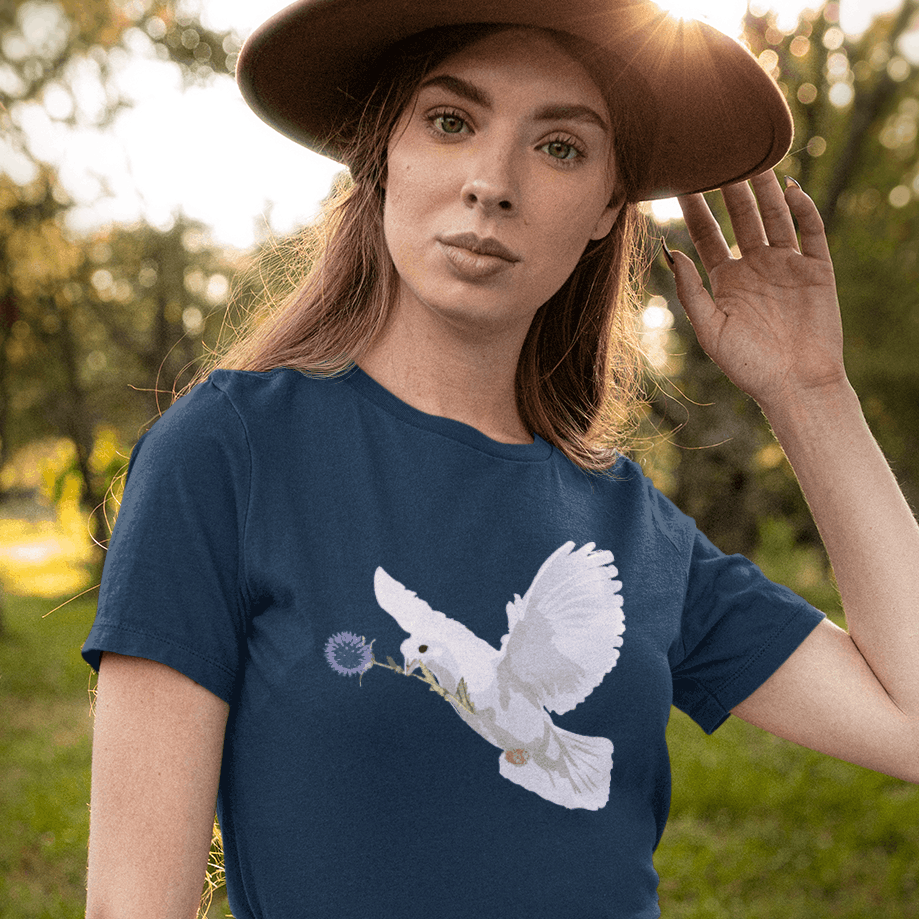 Friedenstaube - Damenshirt