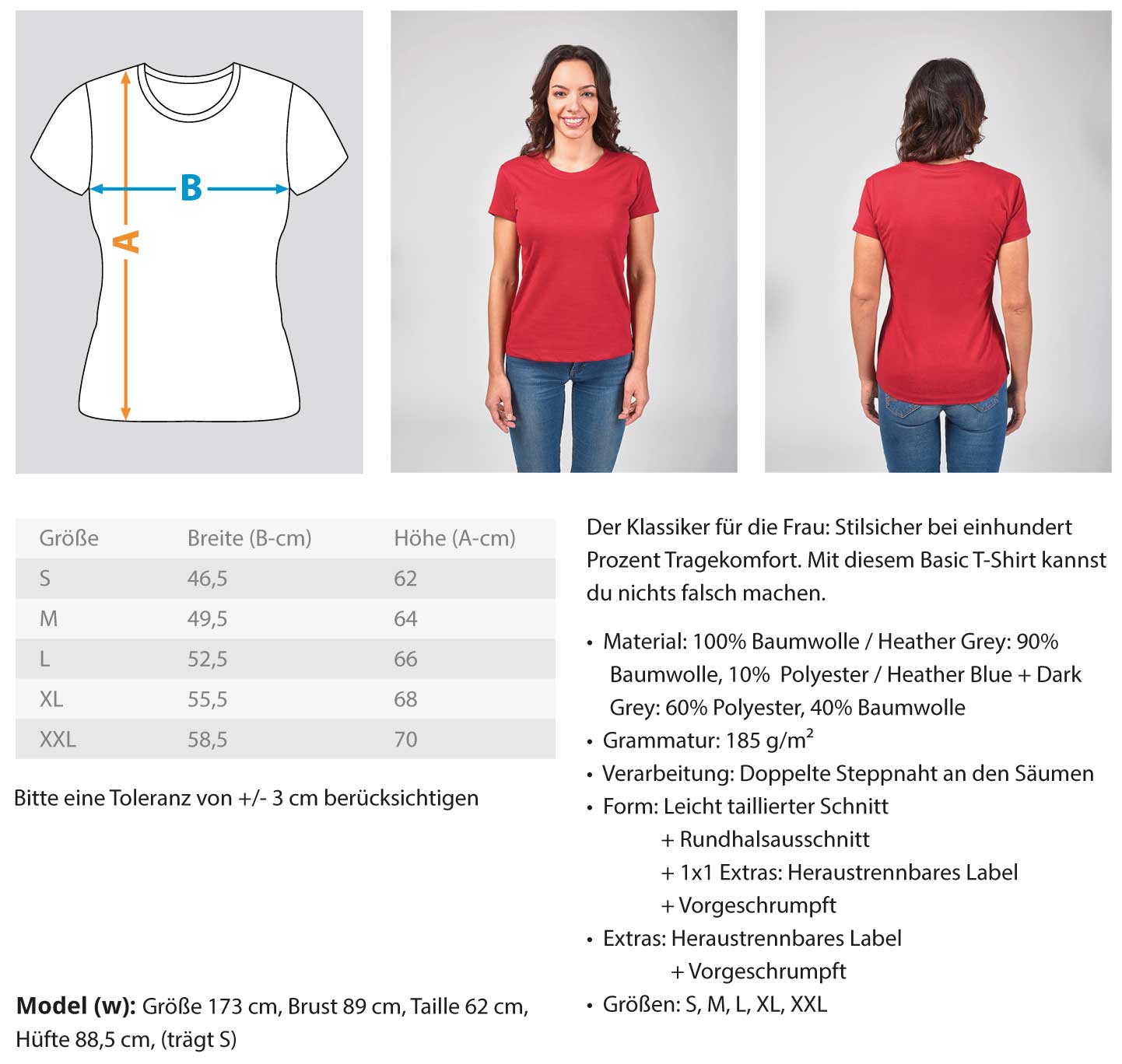 Damen T-Shirt Unregierbar