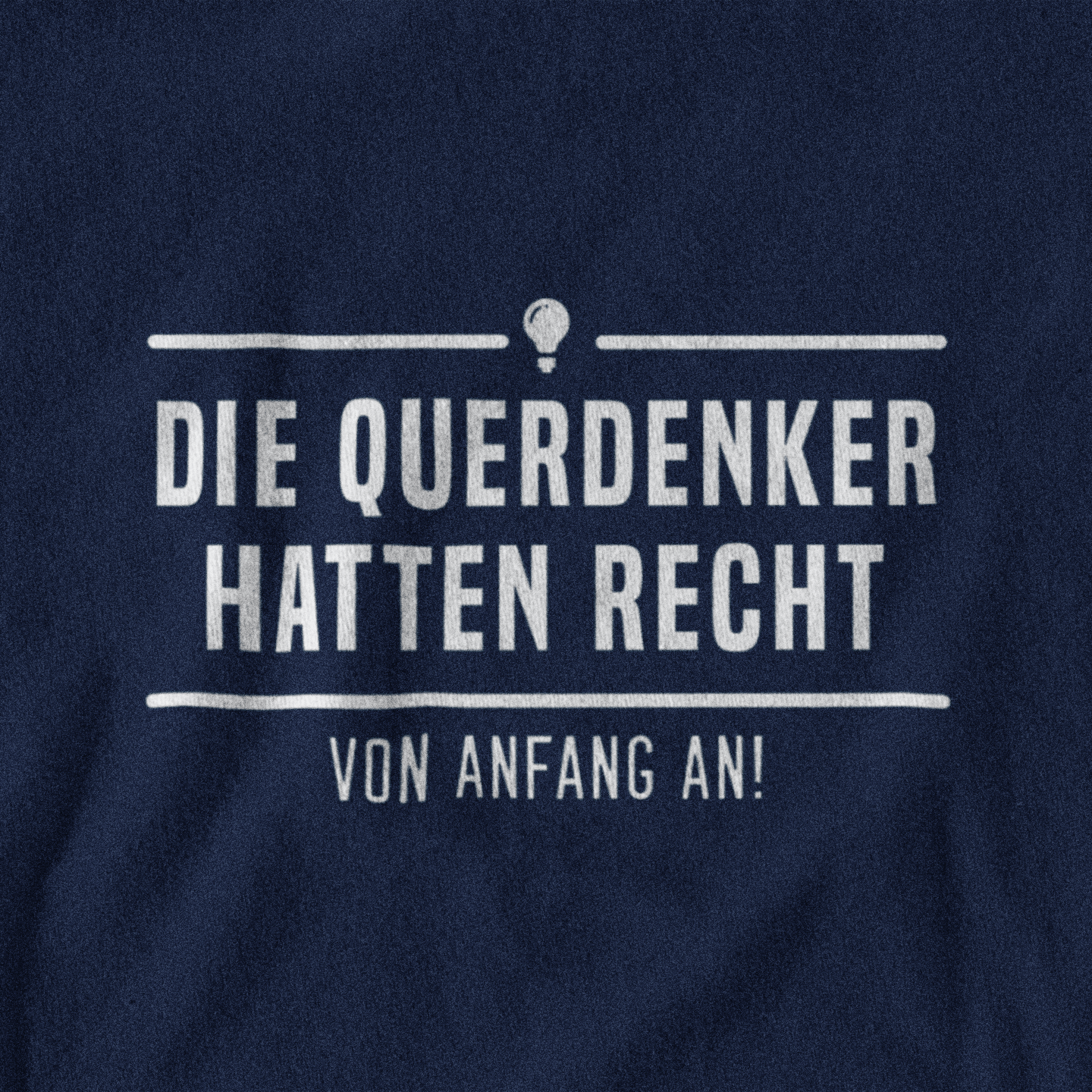 Die Querdenker hatten Recht - Fleece Jacke mit Stick