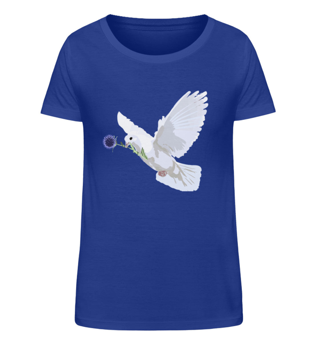 Friedenstaube - Damen Organic Shirt (B-Ware einwandfrei)