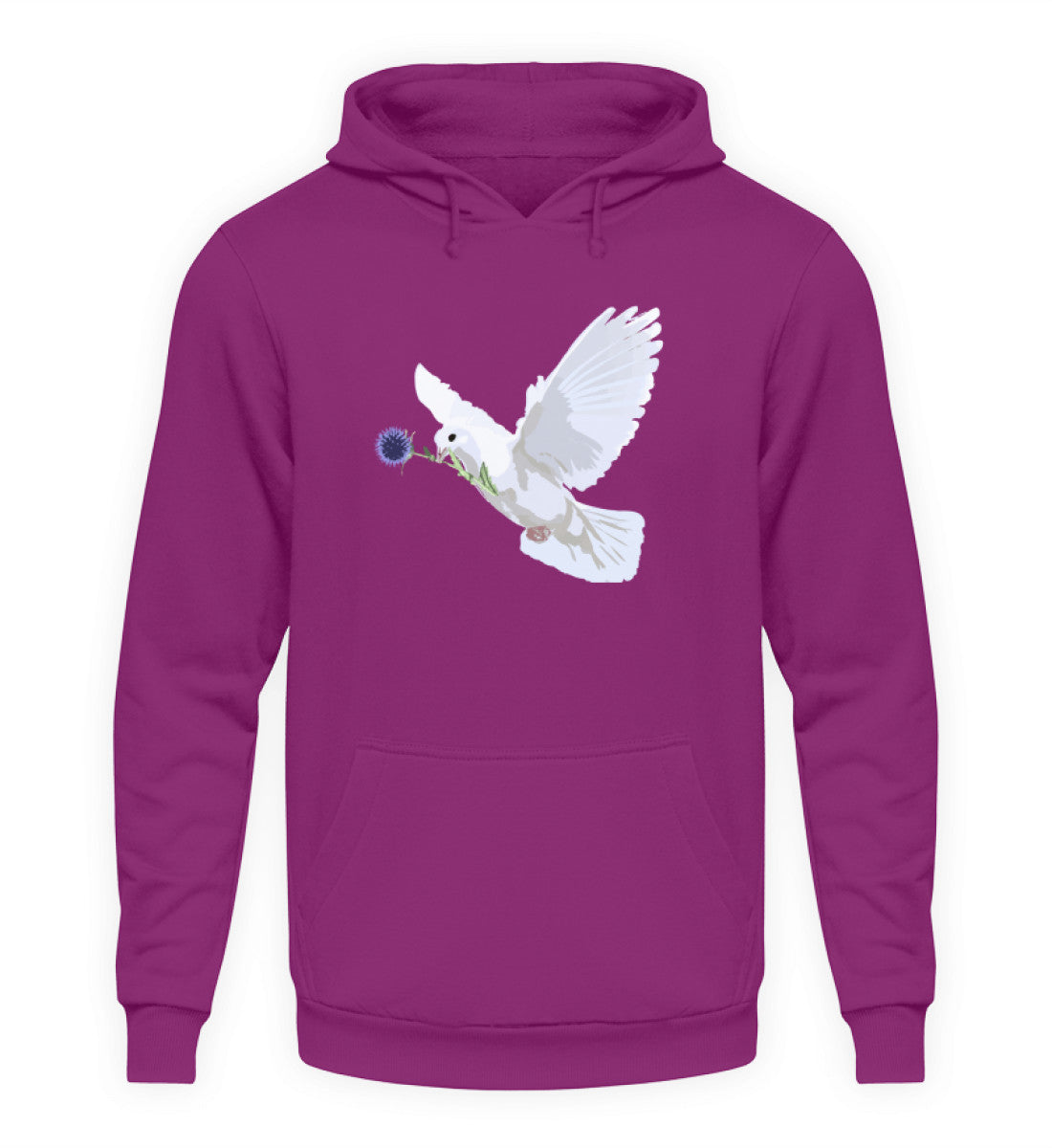 Friedenstaube - Unisex Kapuzenpullover Hoodie (B-Ware einwandfrei)