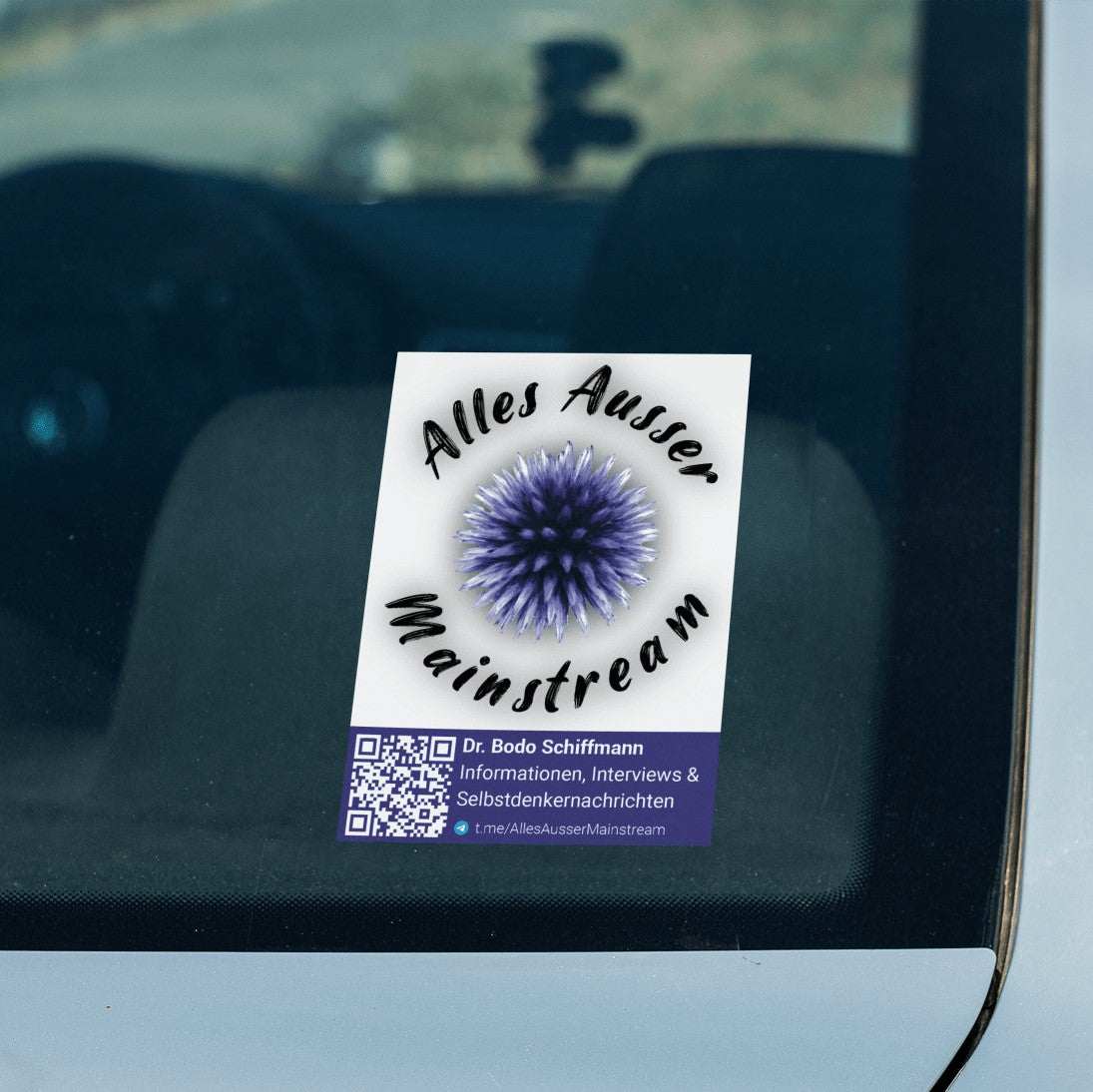Alles Ausser Mainstream - Aufkleber