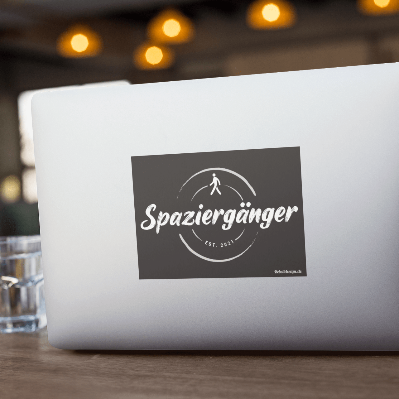Spaziergänger - Aufkleber