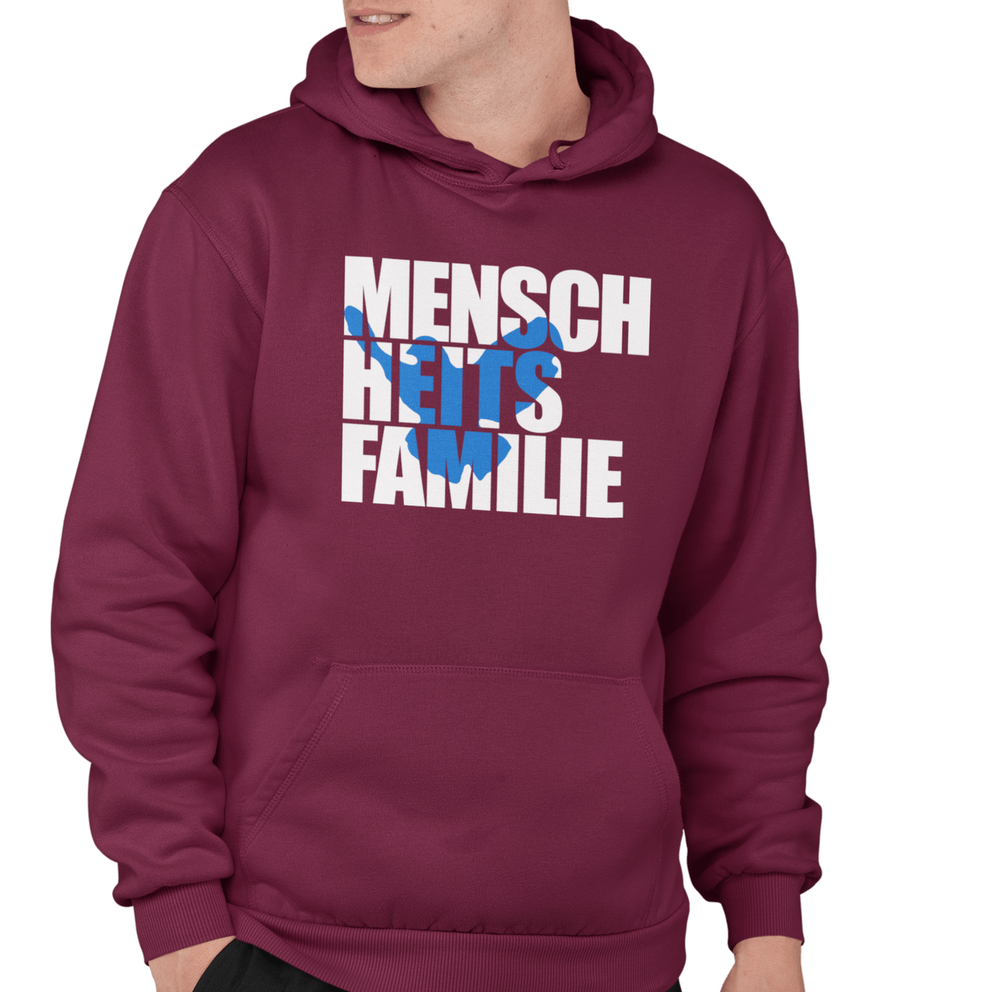 Menschheitsfamilie - Unisex Organic Hoodie