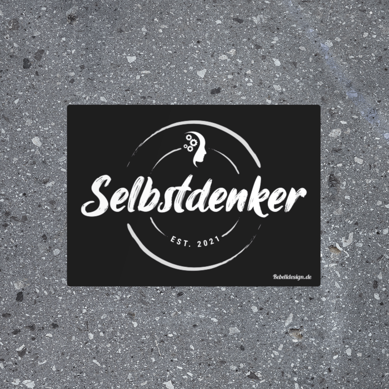 Selbstdenker - Aufkleber