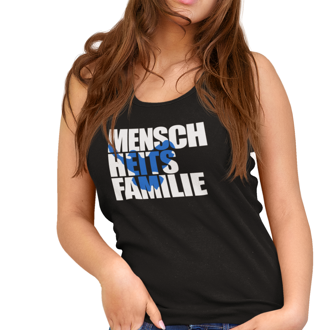 Menschheitsfamilie - Frauen Tanktop