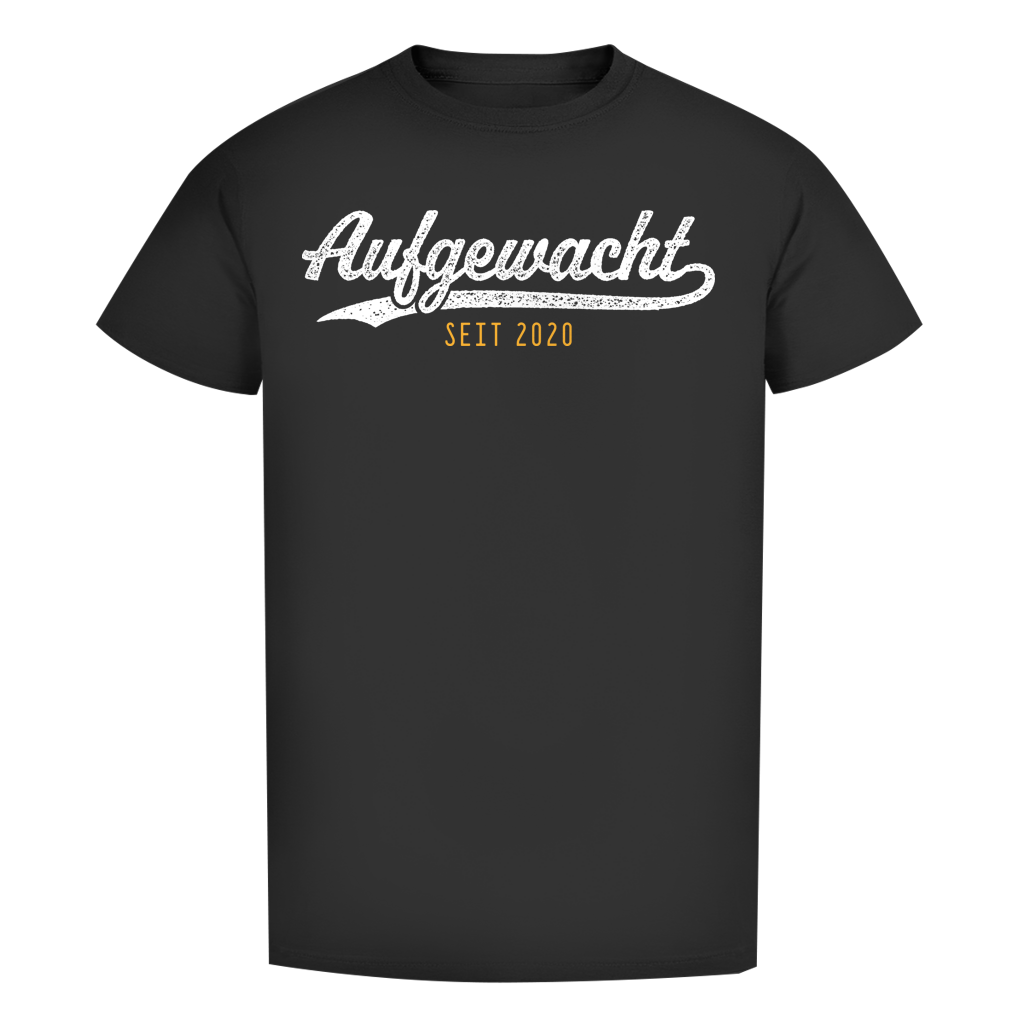 Herren Premium Bio T-Shirt Aufgewacht seit 2020