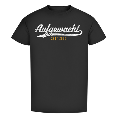 Herren Premium Bio T-Shirt Aufgewacht seit 2020