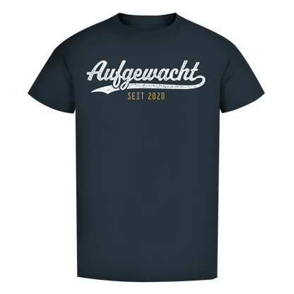 Herren Premium Bio T-Shirt Aufgewacht seit 2020