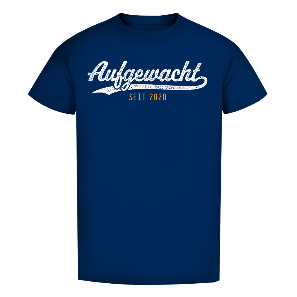 Herren Premium Bio T-Shirt Aufgewacht seit 2020