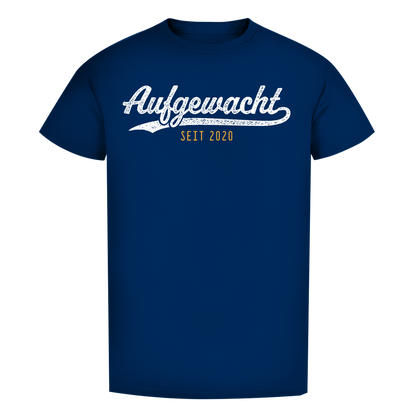Herren Premium Bio T-Shirt Aufgewacht seit 2020
