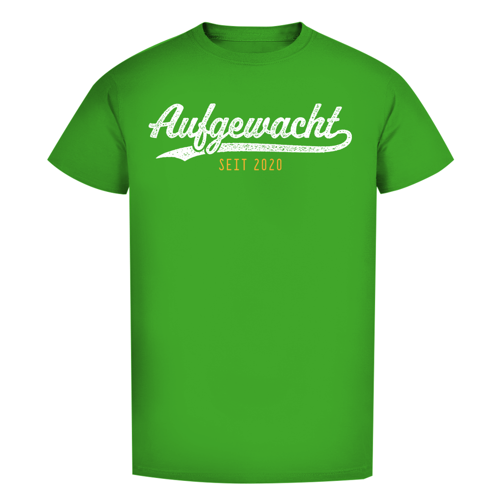 Herren Premium Bio T-Shirt Aufgewacht seit 2020