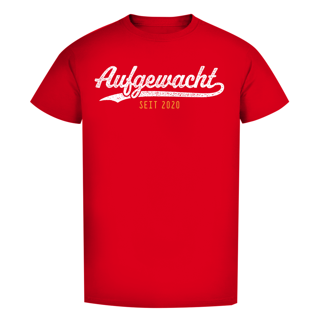Herren Premium Bio T-Shirt Aufgewacht seit 2020