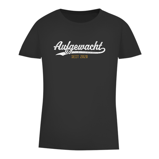 Damen Premium Bio T-Shirt Aufgewacht seit 2020
