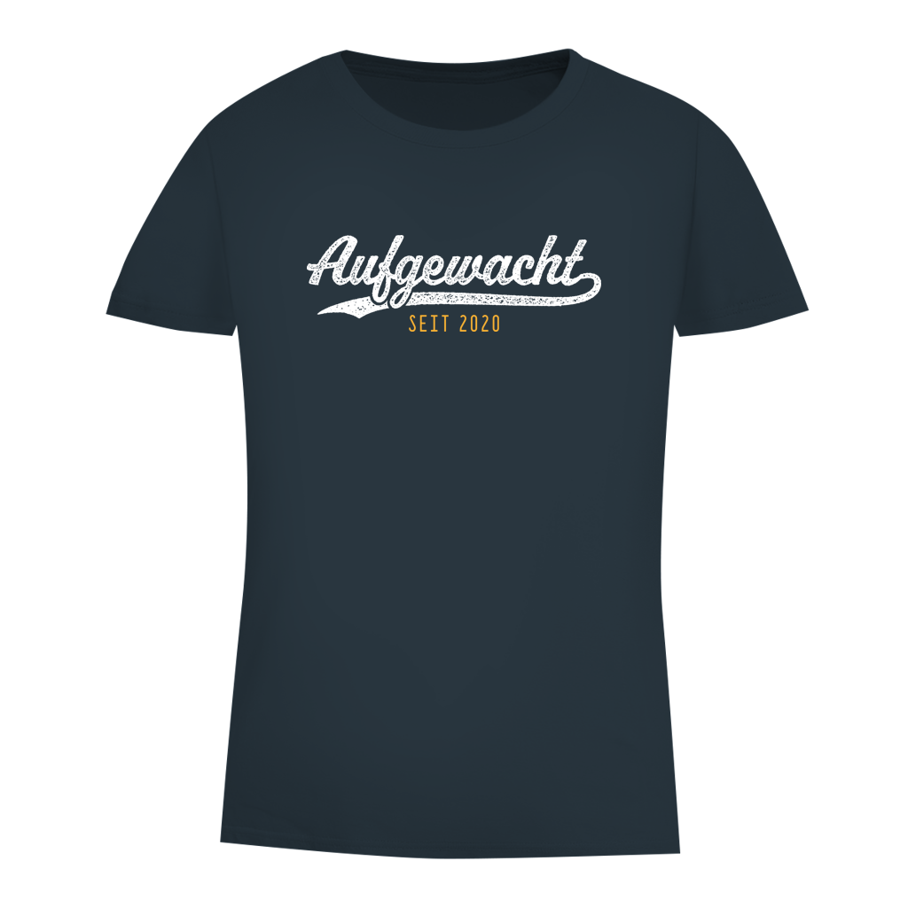 Damen Premium Bio T-Shirt Aufgewacht seit 2020