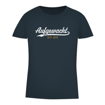 Damen Premium Bio T-Shirt Aufgewacht seit 2020