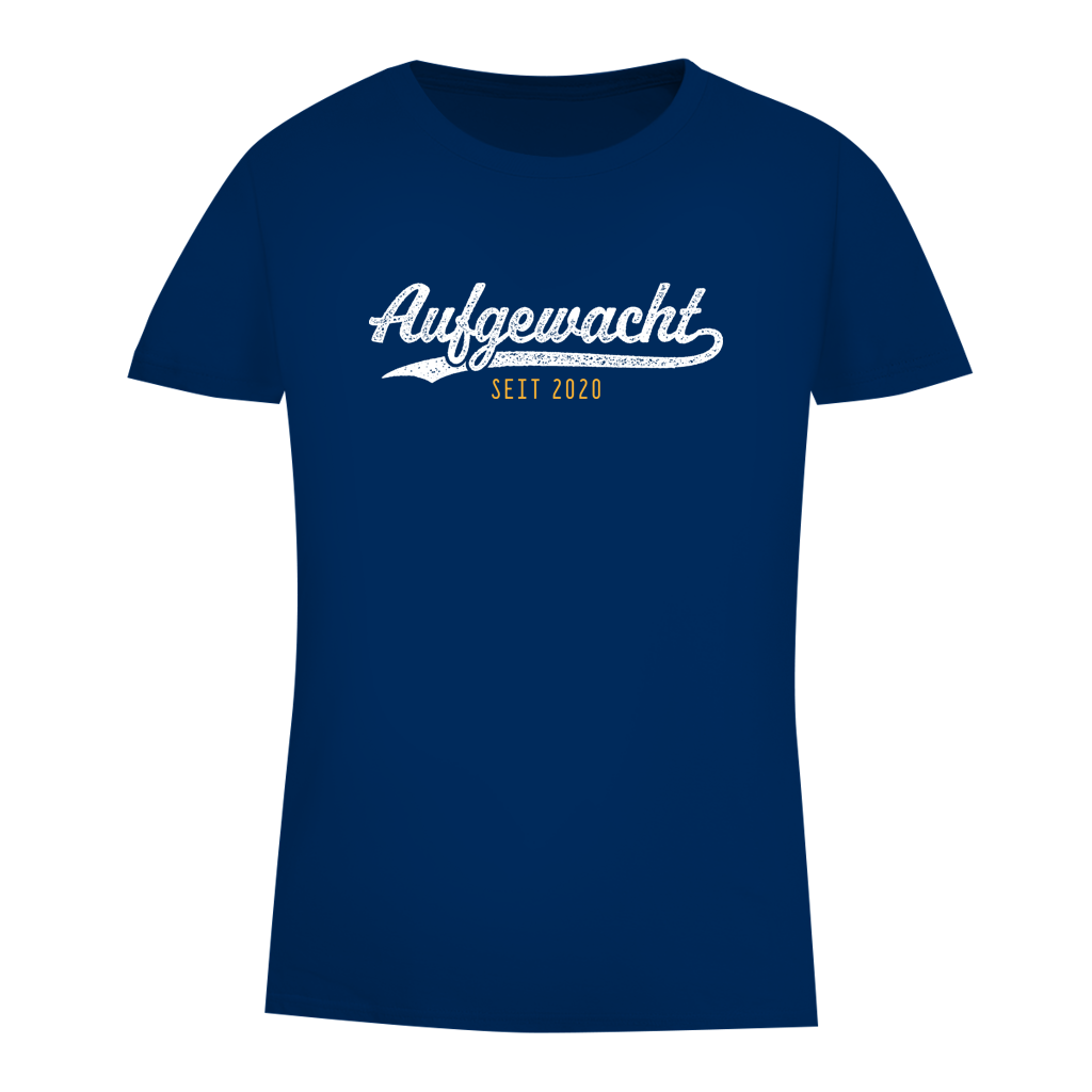 Damen Premium Bio T-Shirt Aufgewacht seit 2020