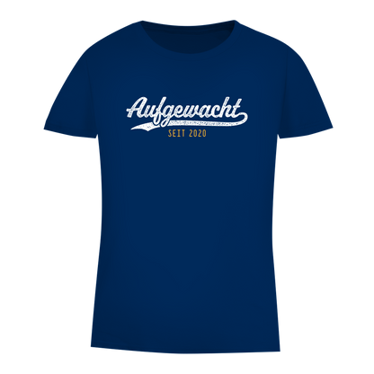 Damen Premium Bio T-Shirt Aufgewacht seit 2020