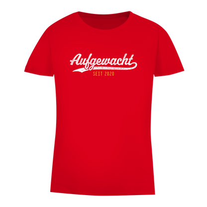 Damen Premium Bio T-Shirt Aufgewacht seit 2020