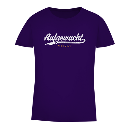 Damen Premium Bio T-Shirt Aufgewacht seit 2020