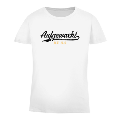 Damen Premium Bio T-Shirt Aufgewacht seit 2020