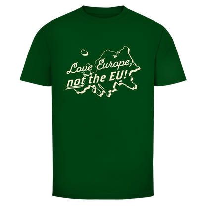 Herren T-Shirt Love Europe, not the EU!
