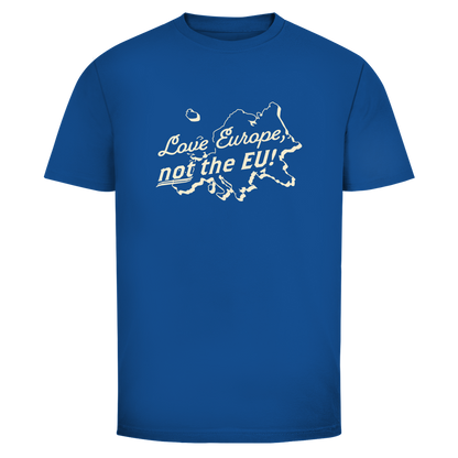 Herren T-Shirt Love Europe, not the EU!