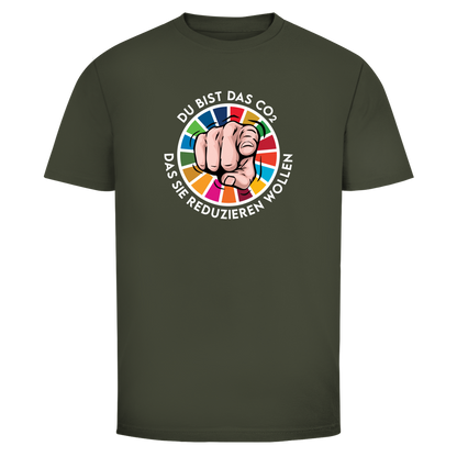 Herren T-Shirt Du bist das CO₂ das sie reduzieren wollen