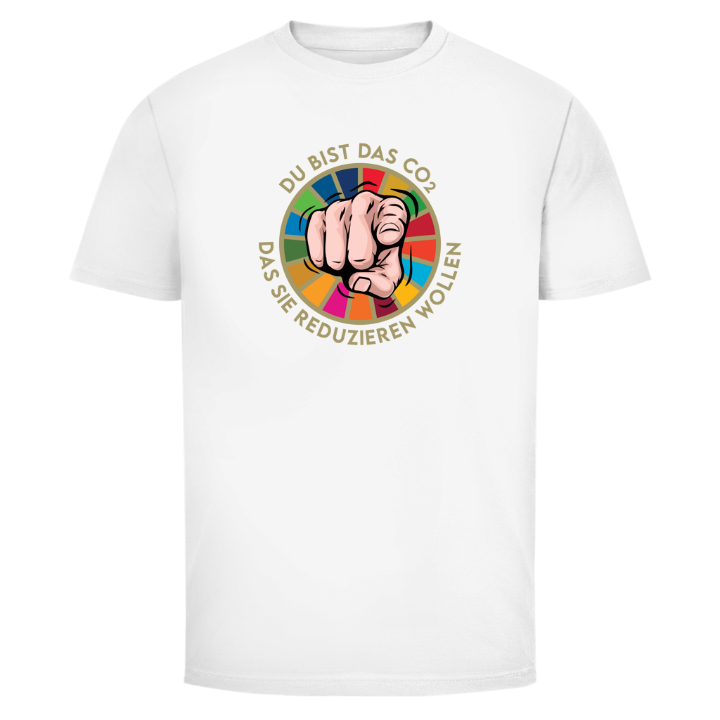 Herren T-Shirt Du bist das CO₂ das sie reduzieren wollen