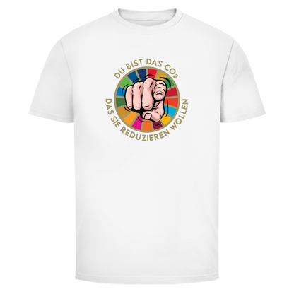 Herren T-Shirt Du bist das CO₂ das sie reduzieren wollen
