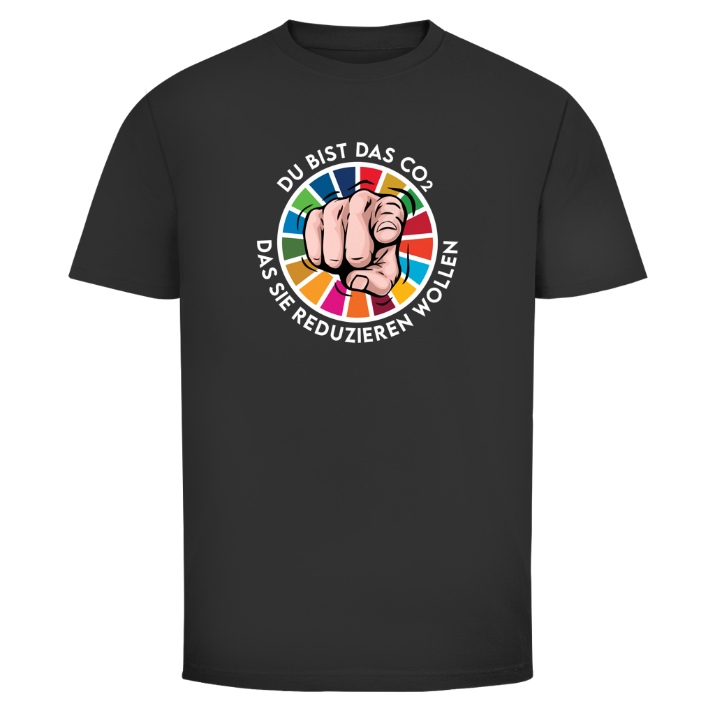 Herren T-Shirt Du bist das CO₂ das sie reduzieren wollen