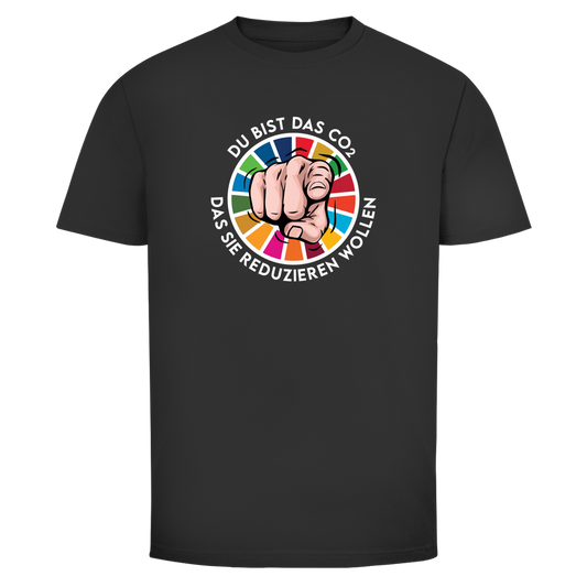 Herren T-Shirt Du bist das CO₂ das sie reduzieren wollen