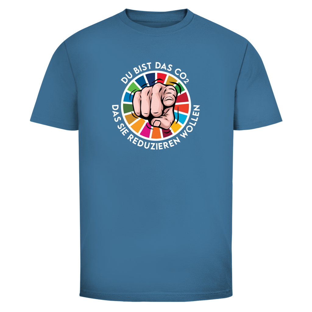Herren T-Shirt Du bist das CO₂ das sie reduzieren wollen