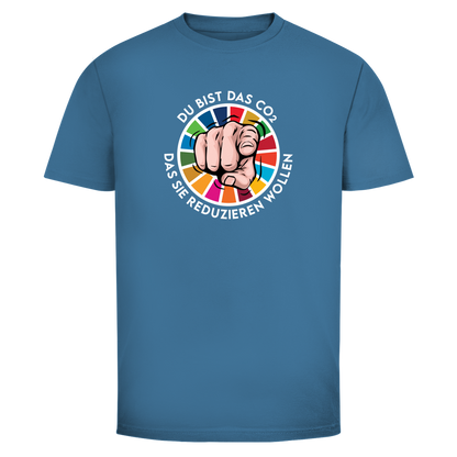 Herren T-Shirt Du bist das CO₂ das sie reduzieren wollen