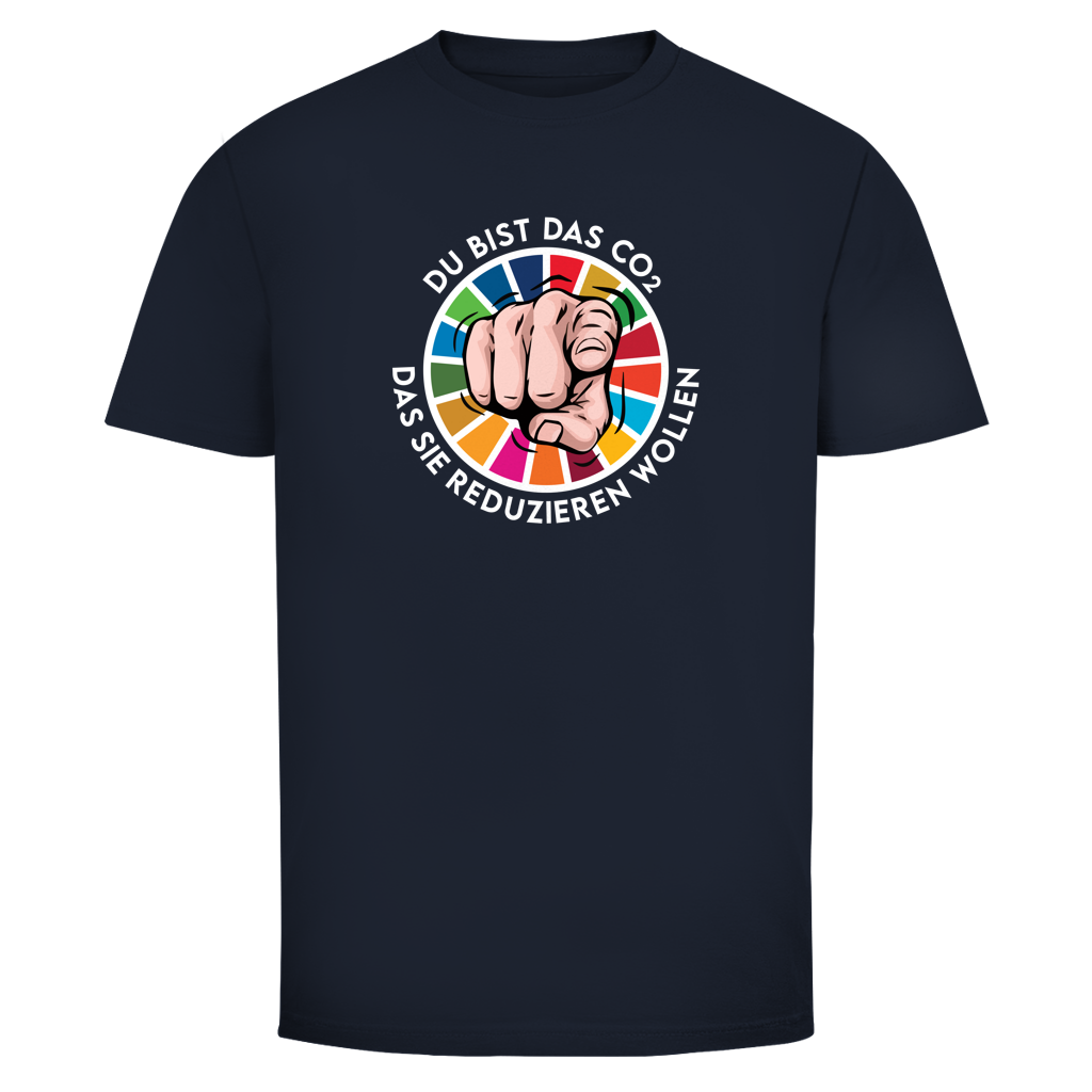 Herren T-Shirt Du bist das CO₂ das sie reduzieren wollen