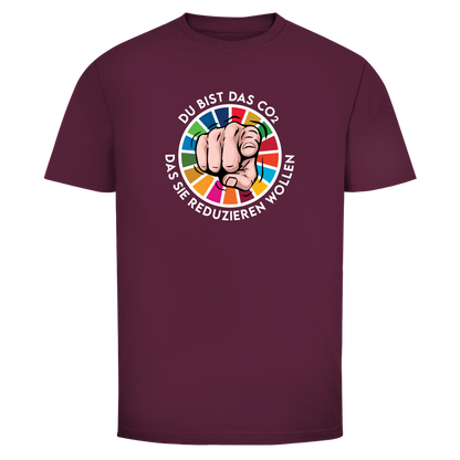Herren T-Shirt Du bist das CO₂ das sie reduzieren wollen