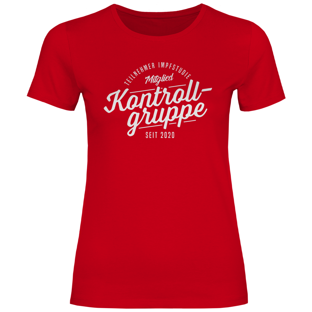 Damen T-Shirt Kontrollgruppe seit 2020