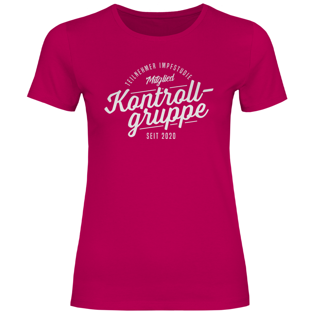 Damen T-Shirt Kontrollgruppe seit 2020