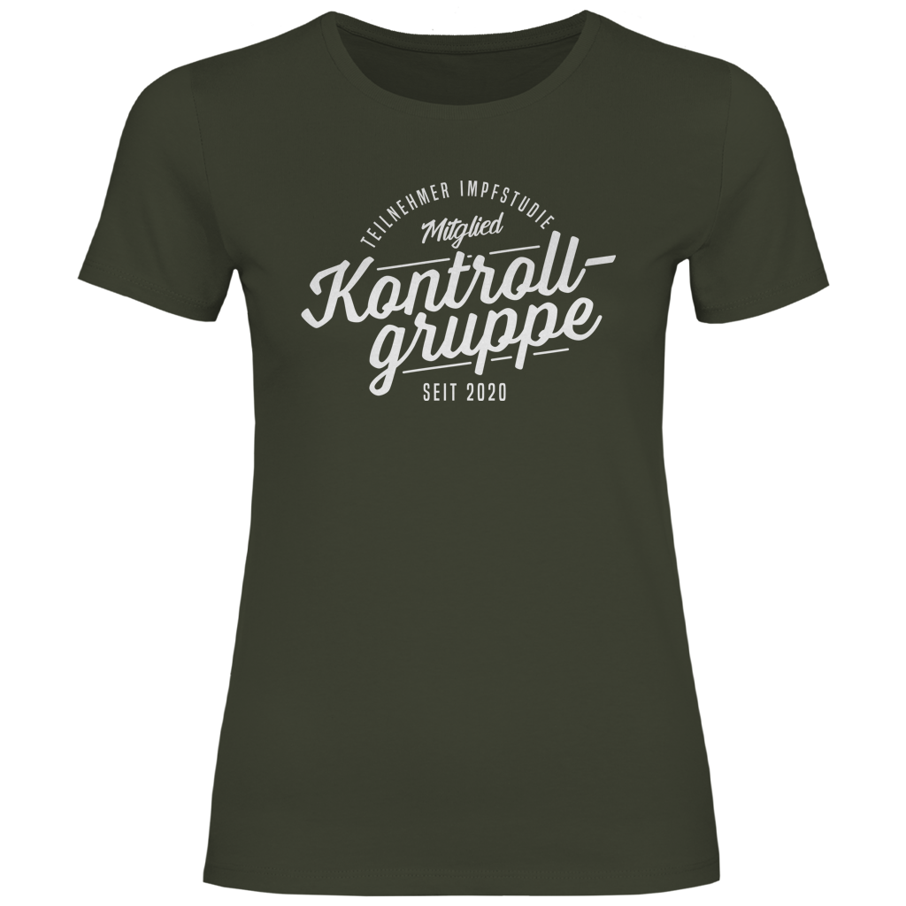 Damen T-Shirt Kontrollgruppe seit 2020