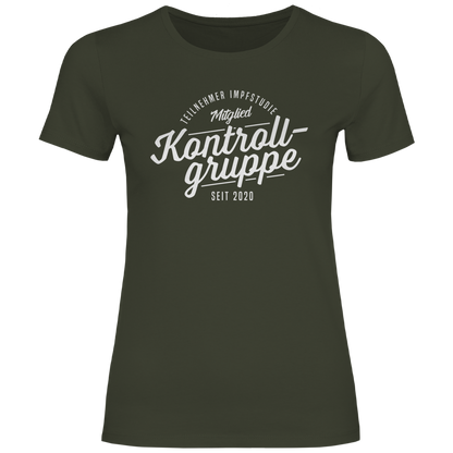 Damen T-Shirt Kontrollgruppe seit 2020