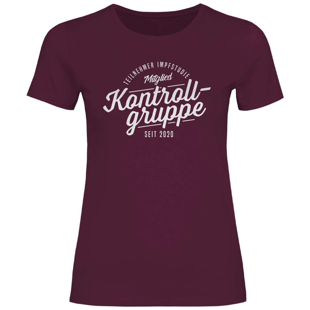 Damen T-Shirt Kontrollgruppe seit 2020