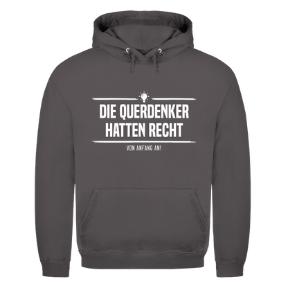 Herren Hoodie Die Querdenker hatten Recht