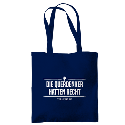 Tragetasche Die Querdenker hatten Recht