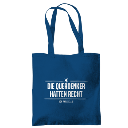 Tragetasche Die Querdenker hatten Recht