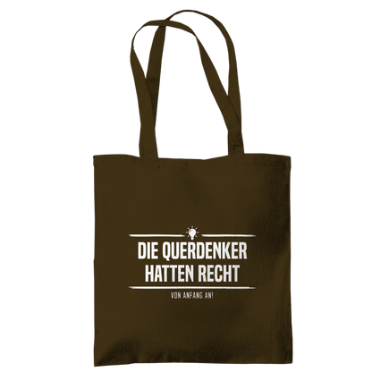 Tragetasche Die Querdenker hatten Recht