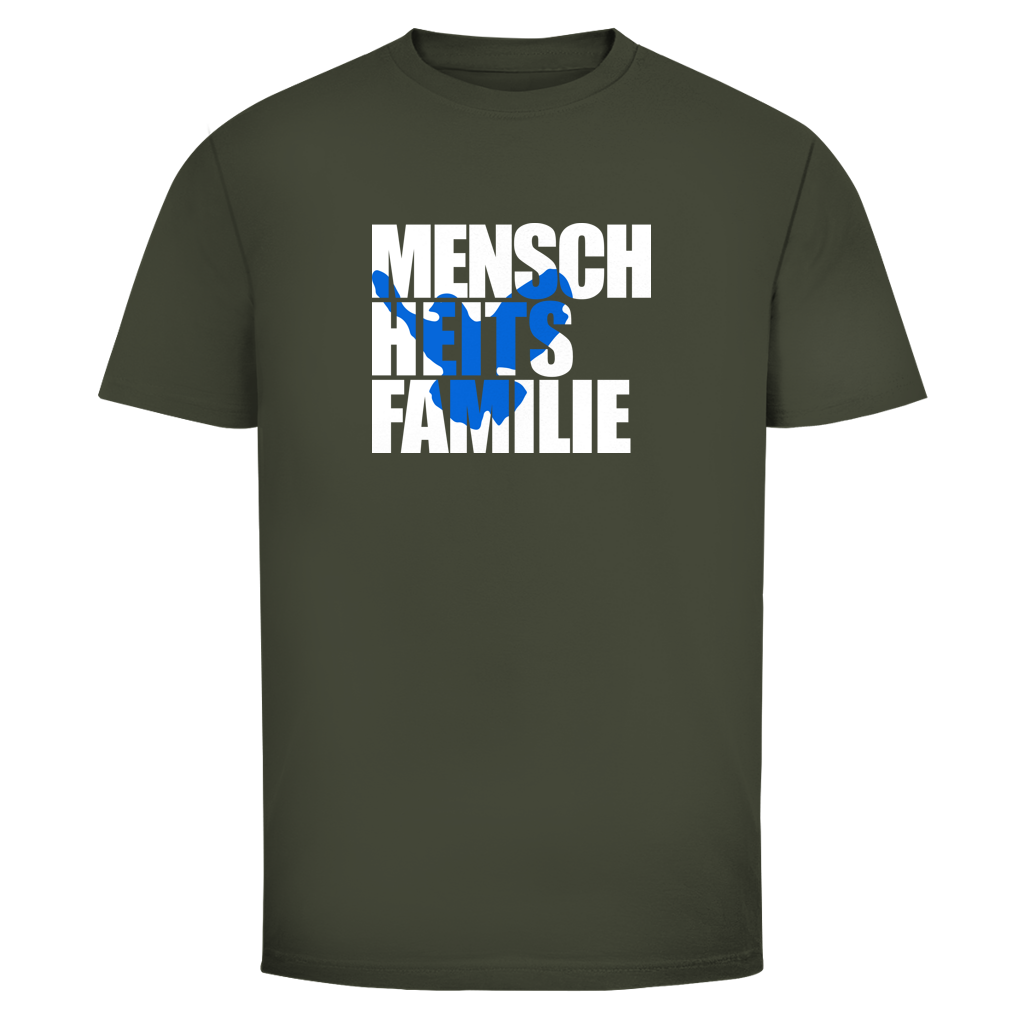 Herren T-Shirt Menschheitsfamilie