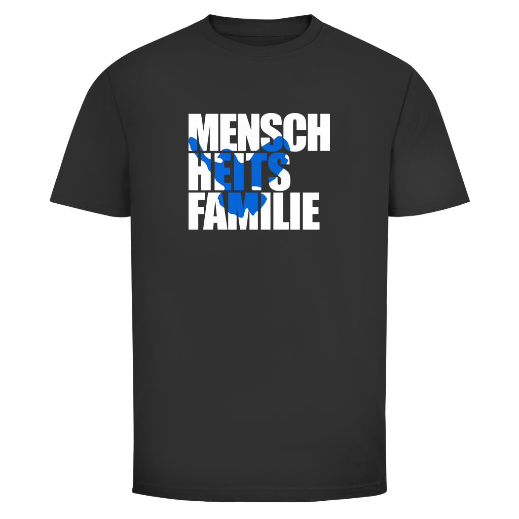 Herren T-Shirt Menschheitsfamilie